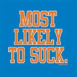 most likely to suck t-shirt